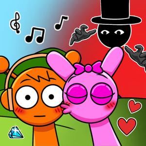 SPRUNKI INCREDIBOX (El AMOR de OREN x PINKY)