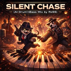 Silent Chase (AI Drum'n'Bass mix by RoSS)