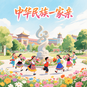 中华民族一家亲(快乐阳光)