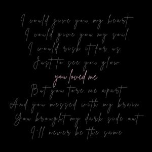 you loved me... (Instrumental)