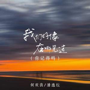 我们好像在哪见过 (你记得吗)