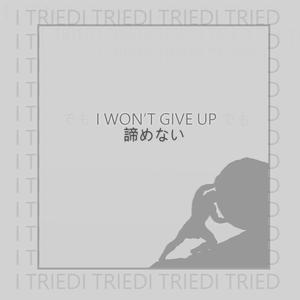 I Won't Give Up