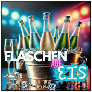 Flaschen auf Eis
