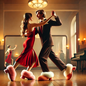 Tiptoe Tango in Slippers