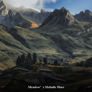 Hiden Lake Between The Mountains