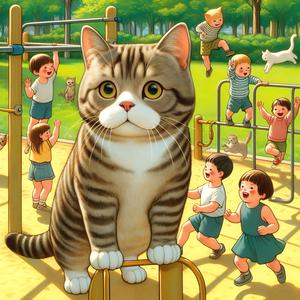 日向ぼっこする猫