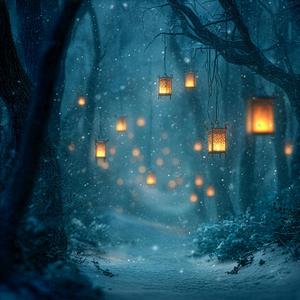 Pilgrim Path in Mist & Snow
