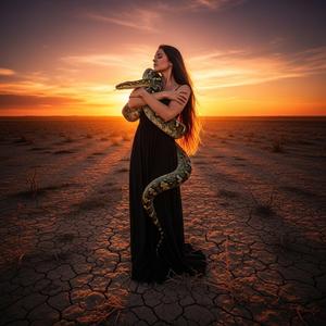 Çıngıraklı yılan