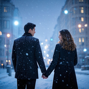 雪に溶ける想い