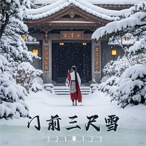 门前三尺雪