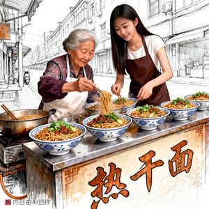 热干面