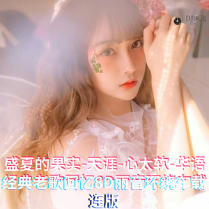 DJ国飞-盛夏的果实-天涯-心太软-华语经典老歌回忆8D丽音环绕车载连版（DJ国飞 remix）