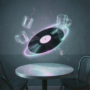 Glass Mugs in Slow Orbit