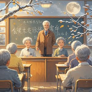 霜华归，教师节重逢歌，初来窄到-西岭雪山63