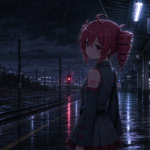 終電後