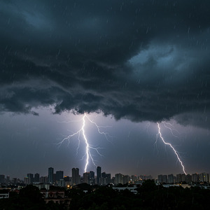 梅雨空の向こう