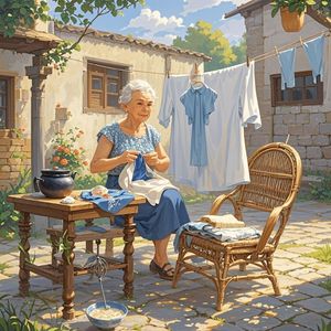 棉布衫里的时光