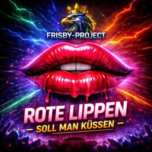Rote Lippen soll Mann küssen