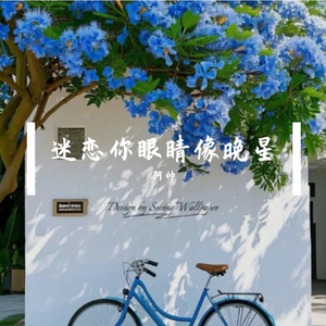 迷恋你眼睛像晚星