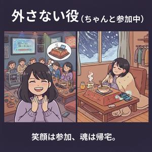 外さない役（ちゃんと参加中）