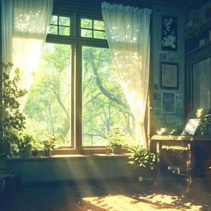 Sunlight & Leaves - 窓辺に吹くやさしい風