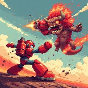 Gigabot (Boss Fight)