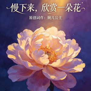 慢下来，欣赏一朵花【原创词作】美好治愈
