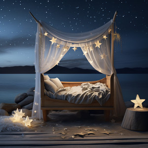 Susurro De Olas De Buenas Noches A La Orilla