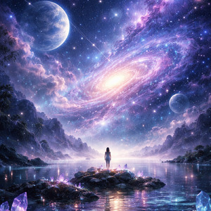 水面に映る遠くの光