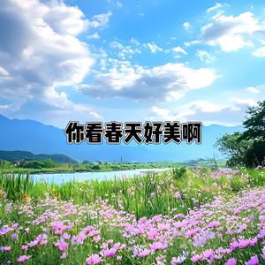 你看春天好美啊