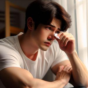 ฝืนยิ้มทั้งน้ำตา