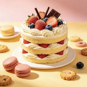 蛋糕店里卖蛋糕