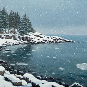 When Everything Was Slate and Gray (Biddeford, Maine)