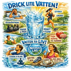Drick lite vatten