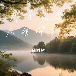 那不是你人生中的烦恼，而是你生活的内容