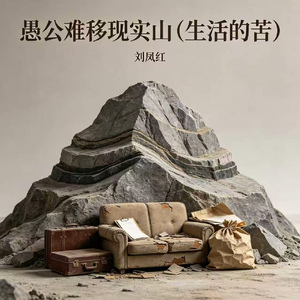 愚公难移现实山（生活的苦）