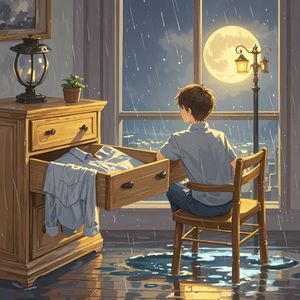 旧抽屉里的月光-赵剑英