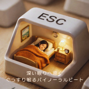 自律神経を整える 睡眠用リラックス音楽 睡眠の質を高め情緒安定・集中力向上 (睡眠と集中のためのバイノーラルビート)