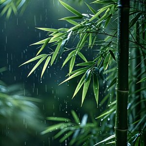 竹林听雨