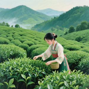 采茶少女