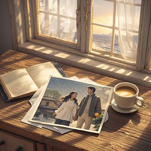 旧照片里的暖光-梅子橙