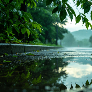雨后的空城