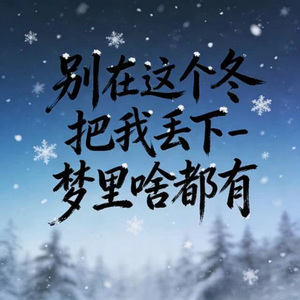 别在这个冬把我丢下 (烟嗓版)