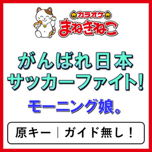 がんばれ 日本 サッカー ファイト!（カラオケ）[モーニング娘。]