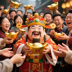 财神到！接住！