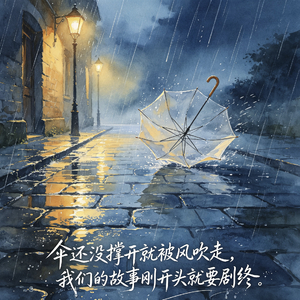 来不及爱你 雨就停了