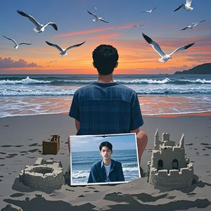 你的照片是我今生的海边-葉公好龍