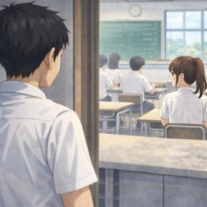 เดินผ่านหน้าห้องเรียนเธอ