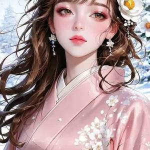雪花 ― 白い山茶花 by 桜子