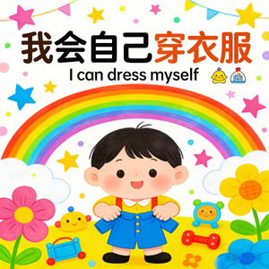 我会自己穿衣服